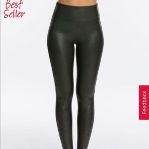 Spanx Faux Leather Leggings